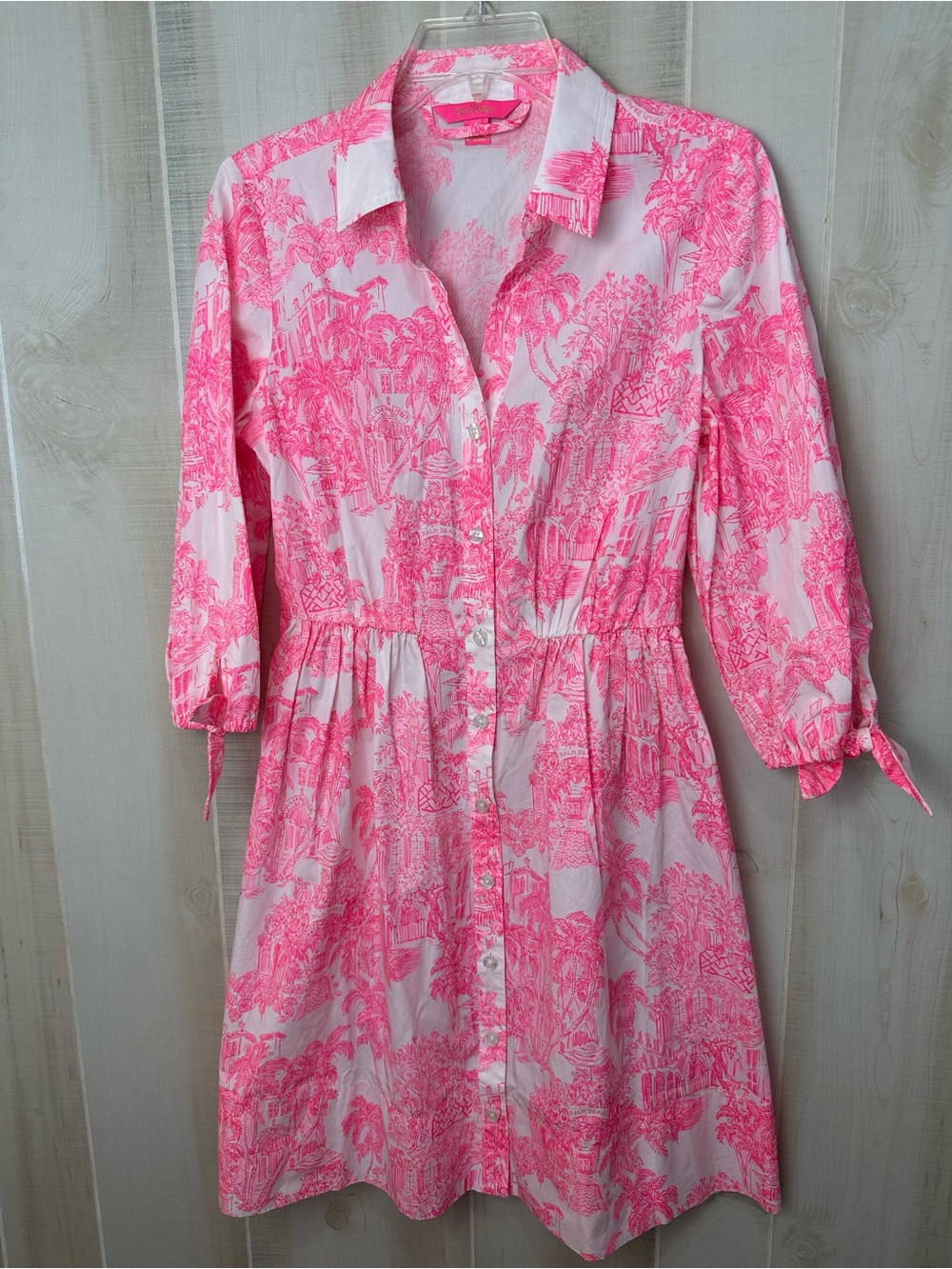 Lilly Pulitzer Amrita Shirt Dress Limited Edition  Anniversary Toile